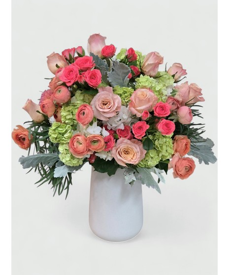 Roses and Ranunculus