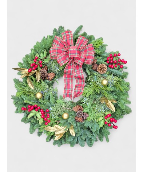 Traditional Christmas Wreath