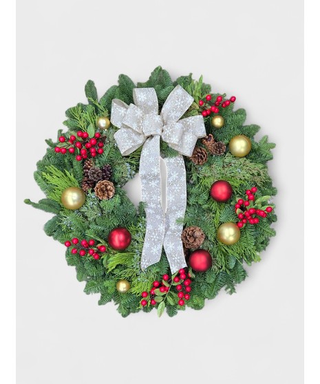 Joyous Christmas Wreath
