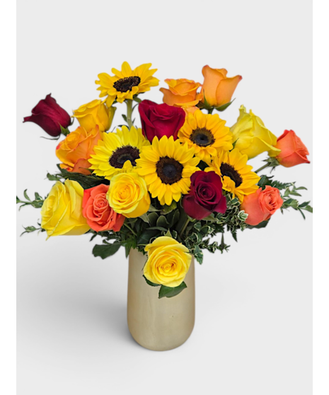 Roses & Sunflowers