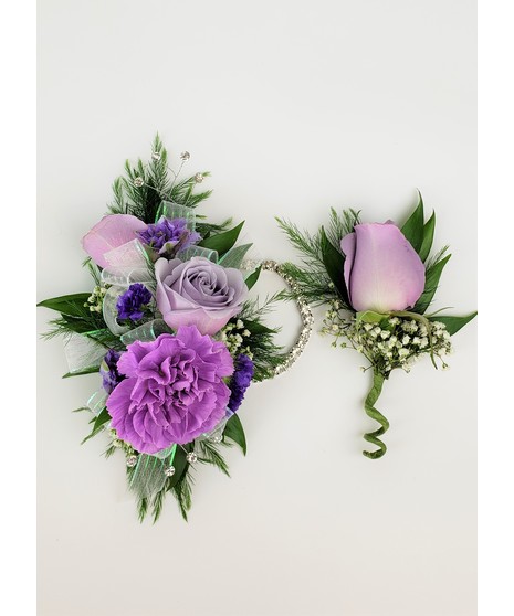Couples Package Purple Mixed Florets