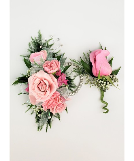 Couples Package Lt Pink Mixed Florets