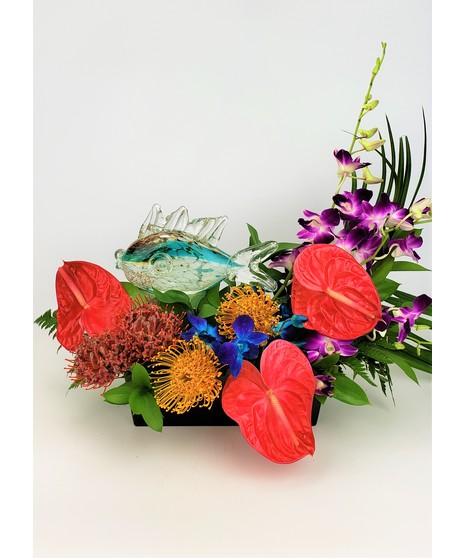 Tropical Glass Fish