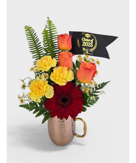 Congratulations Copper Style Mug