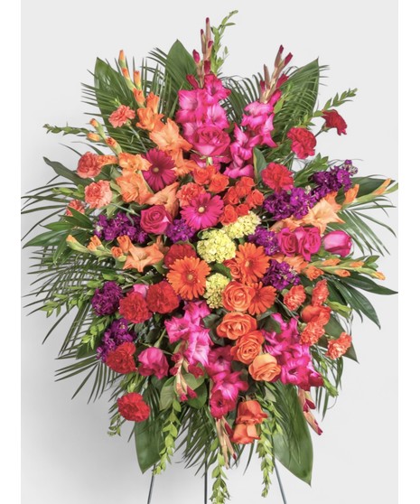 Vibrant Garden Easel Spray