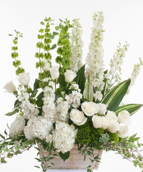 Premium Green and White - Basket design