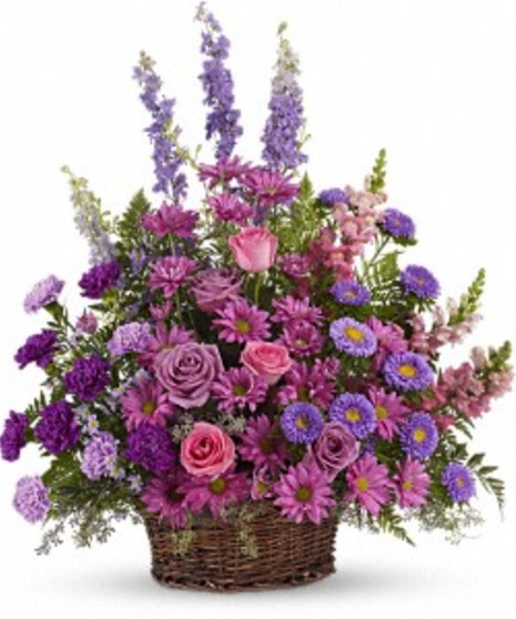 Gracious Pastel Basket
