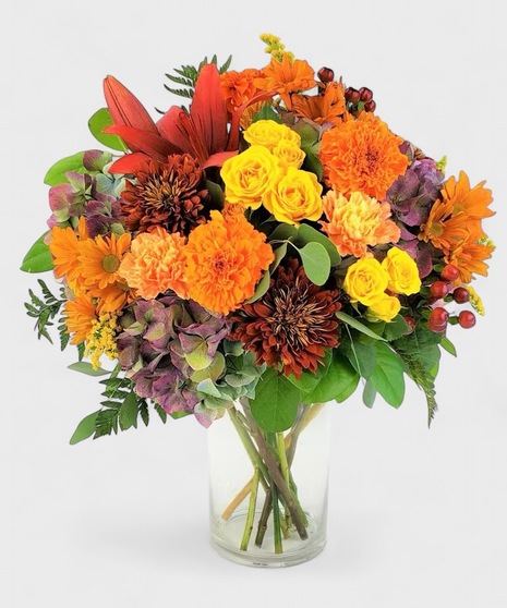 Rich in texture and color, each one of these farm fresh bouquets are unique with the vast variety of flowers available. 