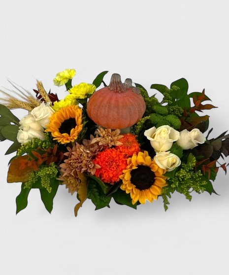 Pumpkin Spice Art Glass
