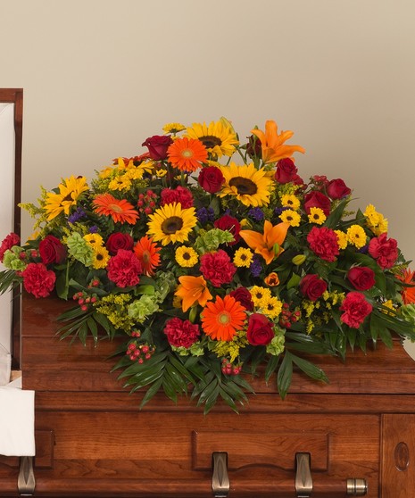 Tuscan Casket Spray