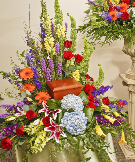 Vivid Garden - Urn Display