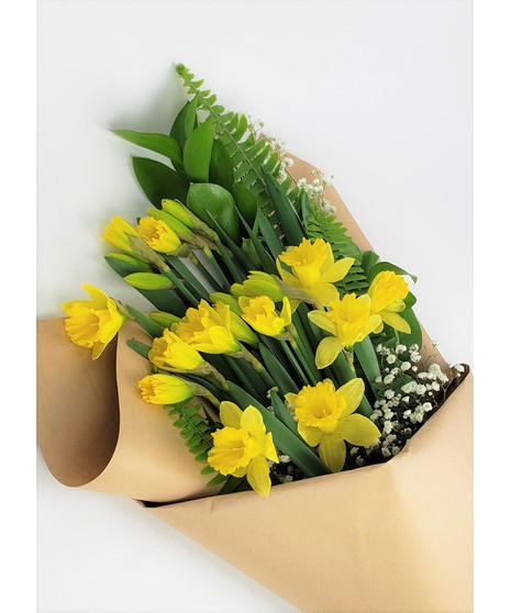 Wrapped Daffodils