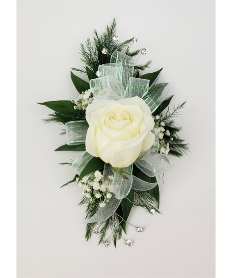 Single Rose Wristlet