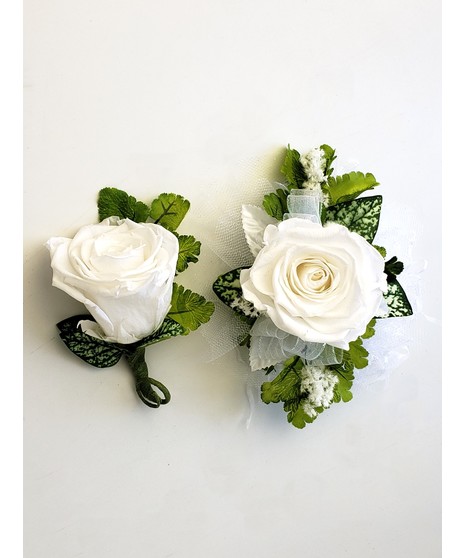 Forever Rose Couple's Package