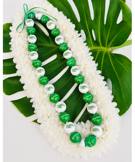 This authentic Kakui Nut lei is the perfect keepsake for your Class of 2018 Graduate!