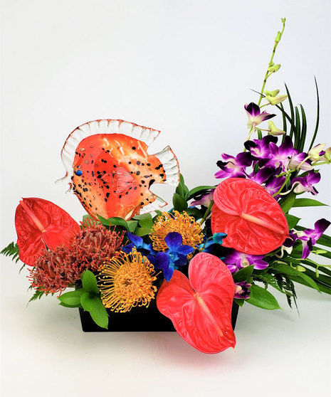 Tropical Glass Fish